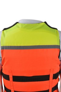 SKLJ002 Personal Design Splicing Lifejacket Manufacturing Fluorescent Lifejacket Floating Clothes Customized Reflective Lifejacket Lifejacket Supplier Oxford Cloth Lifejacket Price detail view-3